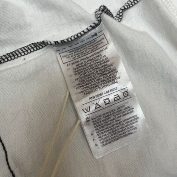 Adidas Hyper Crop Tank Top ED8136 Black Logo Performance Workout Gym - Picture 9 of 11